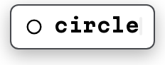 circle