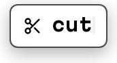cut