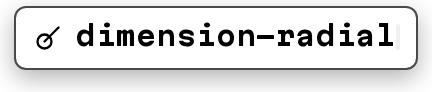 dimension-radial