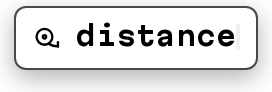 distance