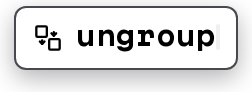 ungroup
